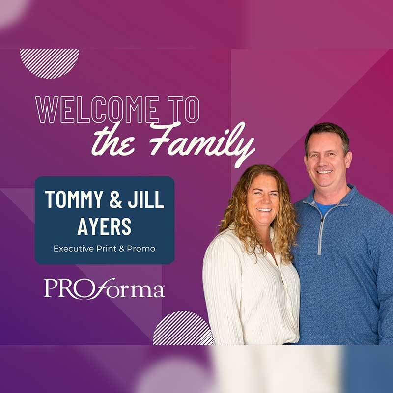 Tommy and Jill Ayers Forge Strategic Partnership with Proforma, Paving the Way for Industry Domination