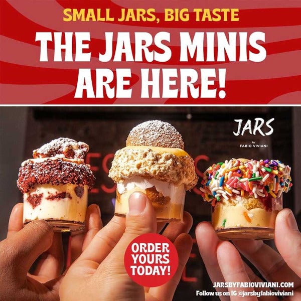 Mini JARS by Fabio Viviani: A Sweet Sensation Taking the Catering World by Storm