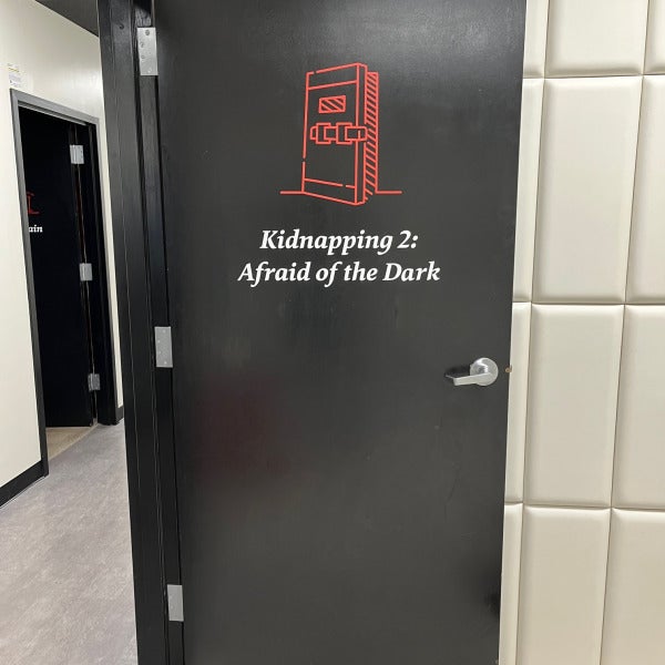 Breakout Games Vinyl Door Graphics