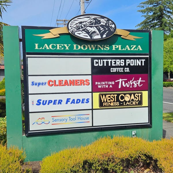 Painting with a Twist - Monument Sign Face - Lacey, WA