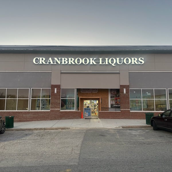 Cranbrook Liquors Flush Mount Channel Lettering