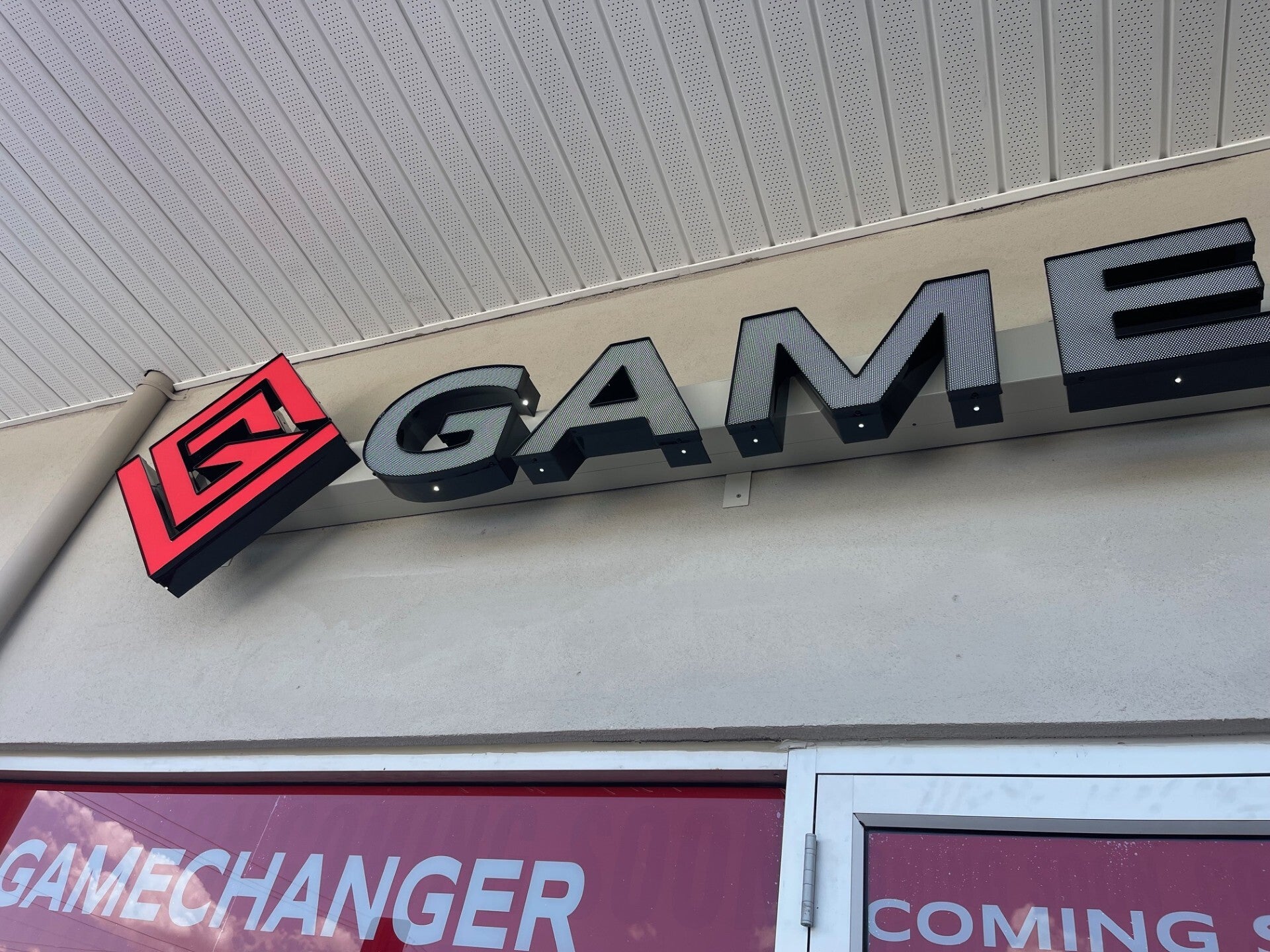 Gamechanger Raceway Mounted Channel Lettering
