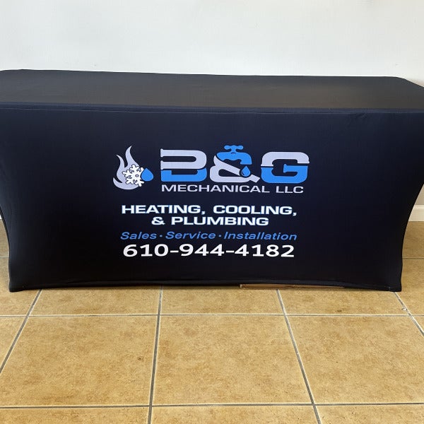 B&G Mechanical Table cloth