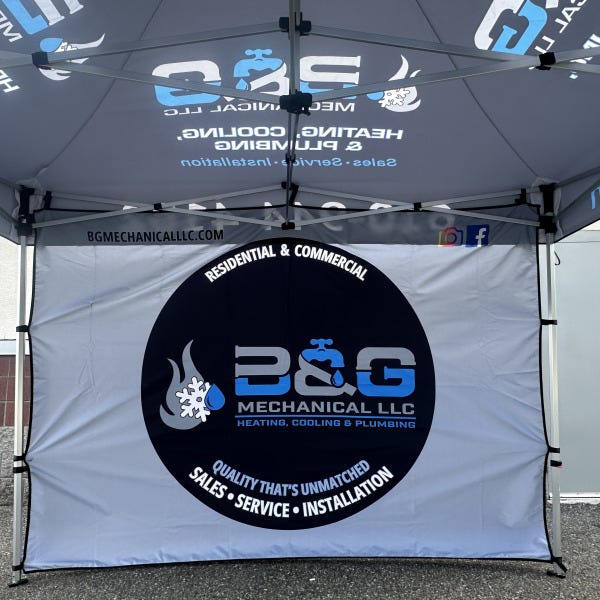B&G Tent and backwall