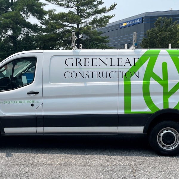 Greenleaf Construction Vinyl Vehicle Wrapping