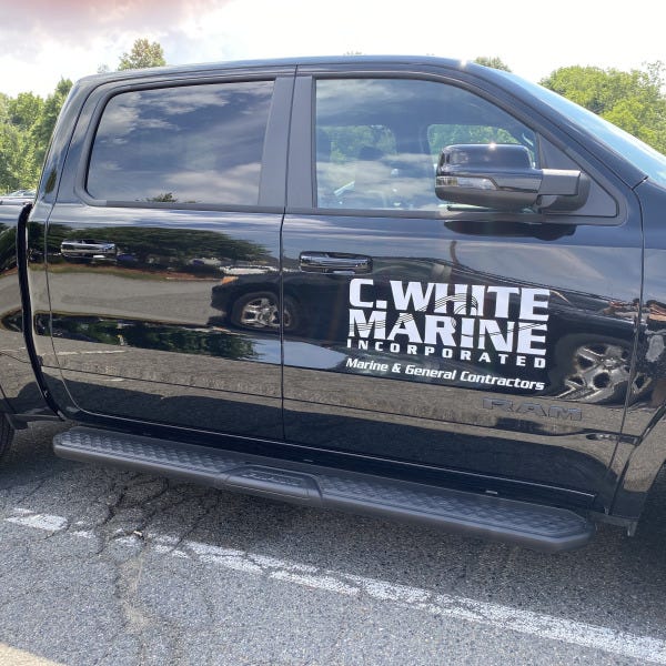 CWMarine-Truck Decals