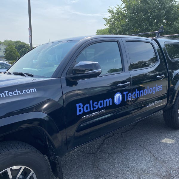 Balsam Tech-Truck Decals