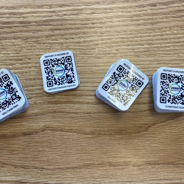 Holcim-Hazard ID stickers