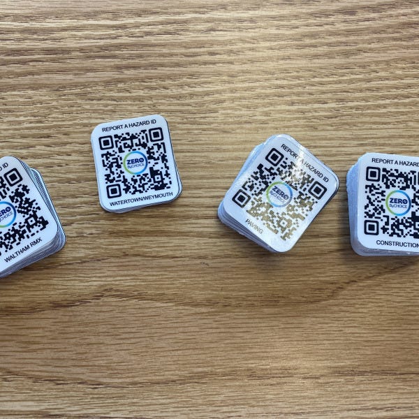 Holcim-Hazard ID stickers