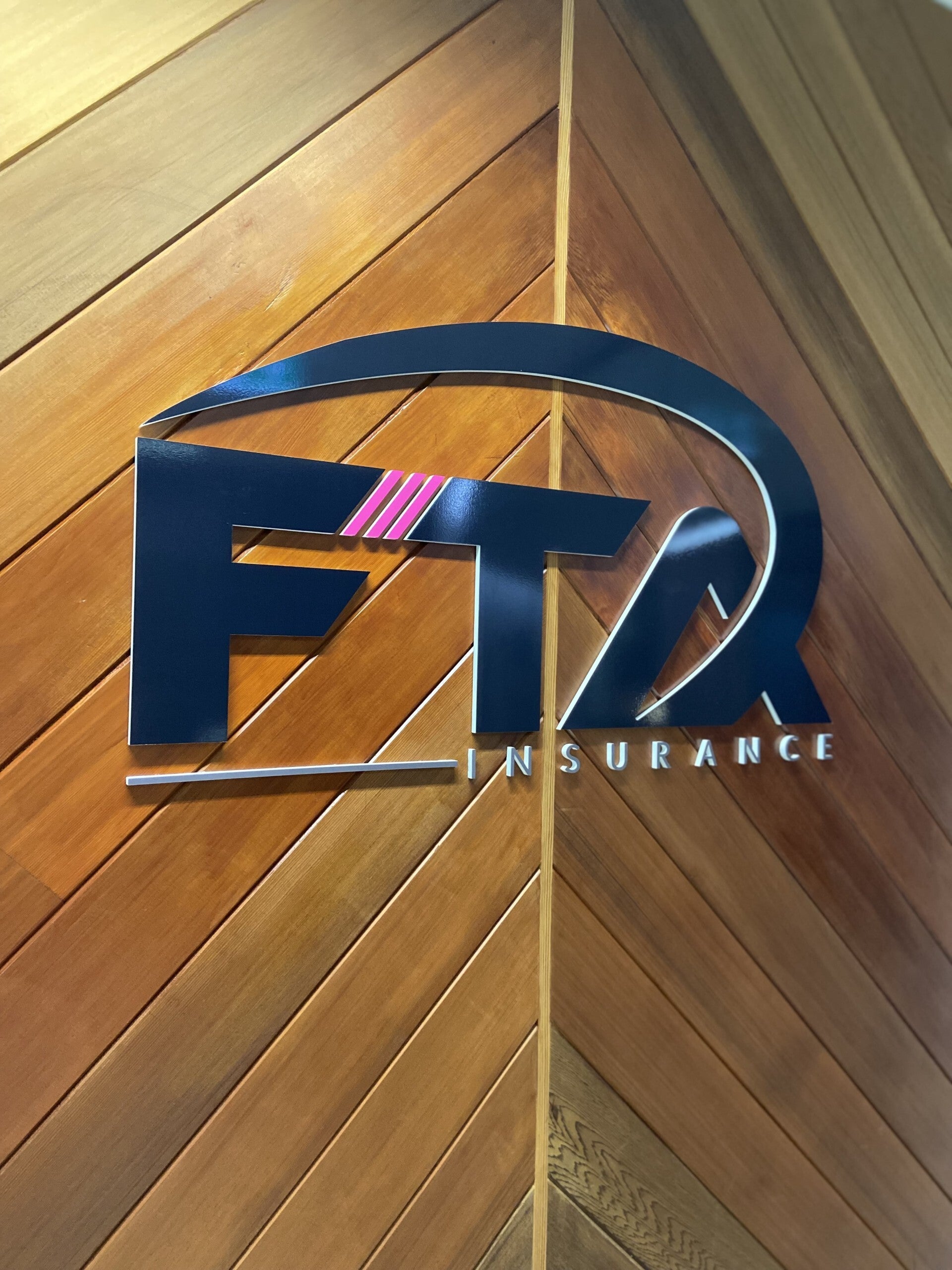 Acrylic Reception Sign
