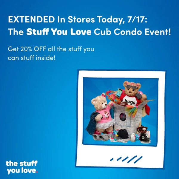 Build-A-Bear Workshop Unveils 'Stuff You Love Cub Condo Event' for Personalized Stuffed Creations