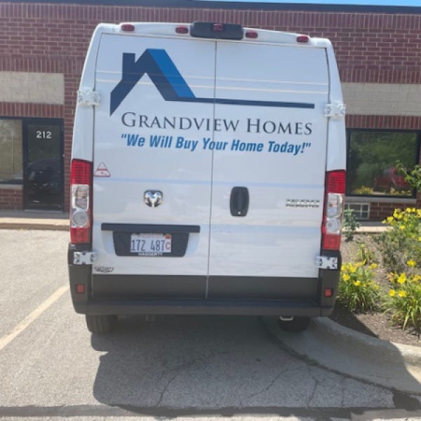 Grandview Homes Rear door