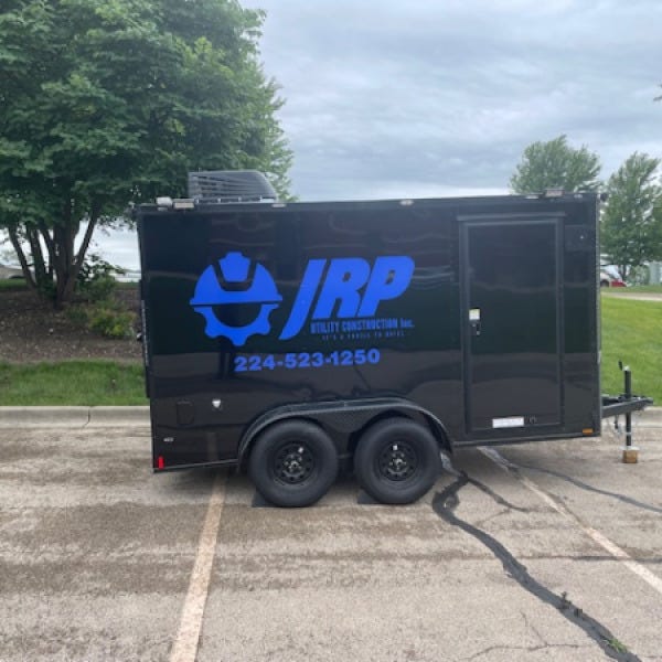 JRP Utility Trailer side