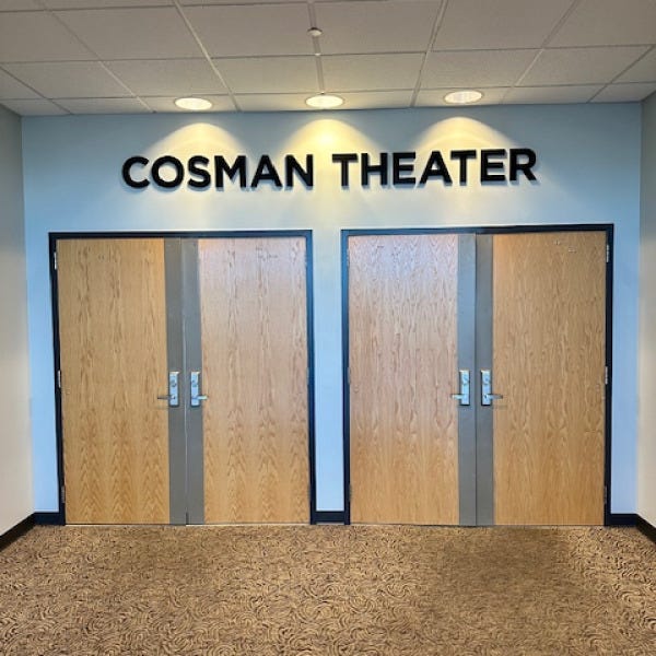 Huntley Park District Theater Dimensional Letters