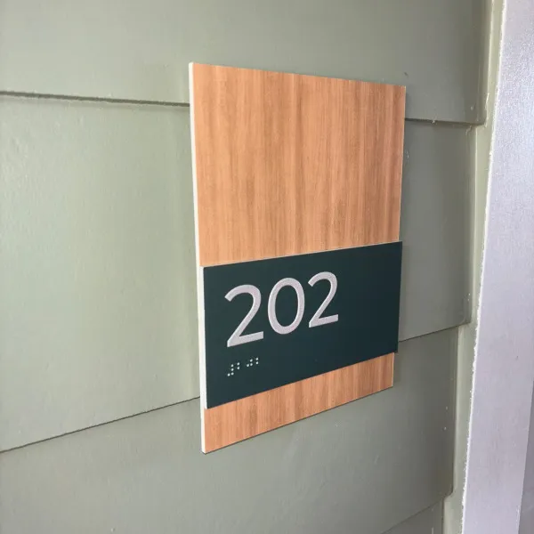 Legacy Ridge Unit ID ADA Sign