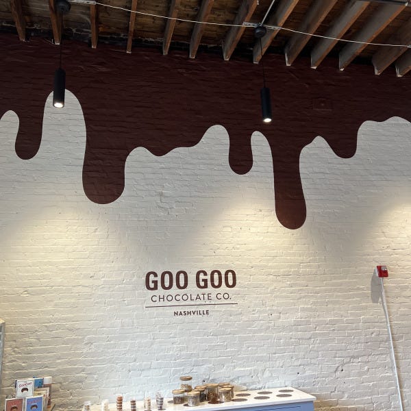 Goo Goo Chocolate Drip Wall Vinyl