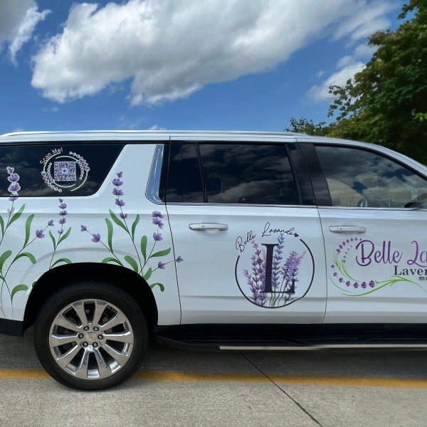 Belle Lavande Vehicle Graphics