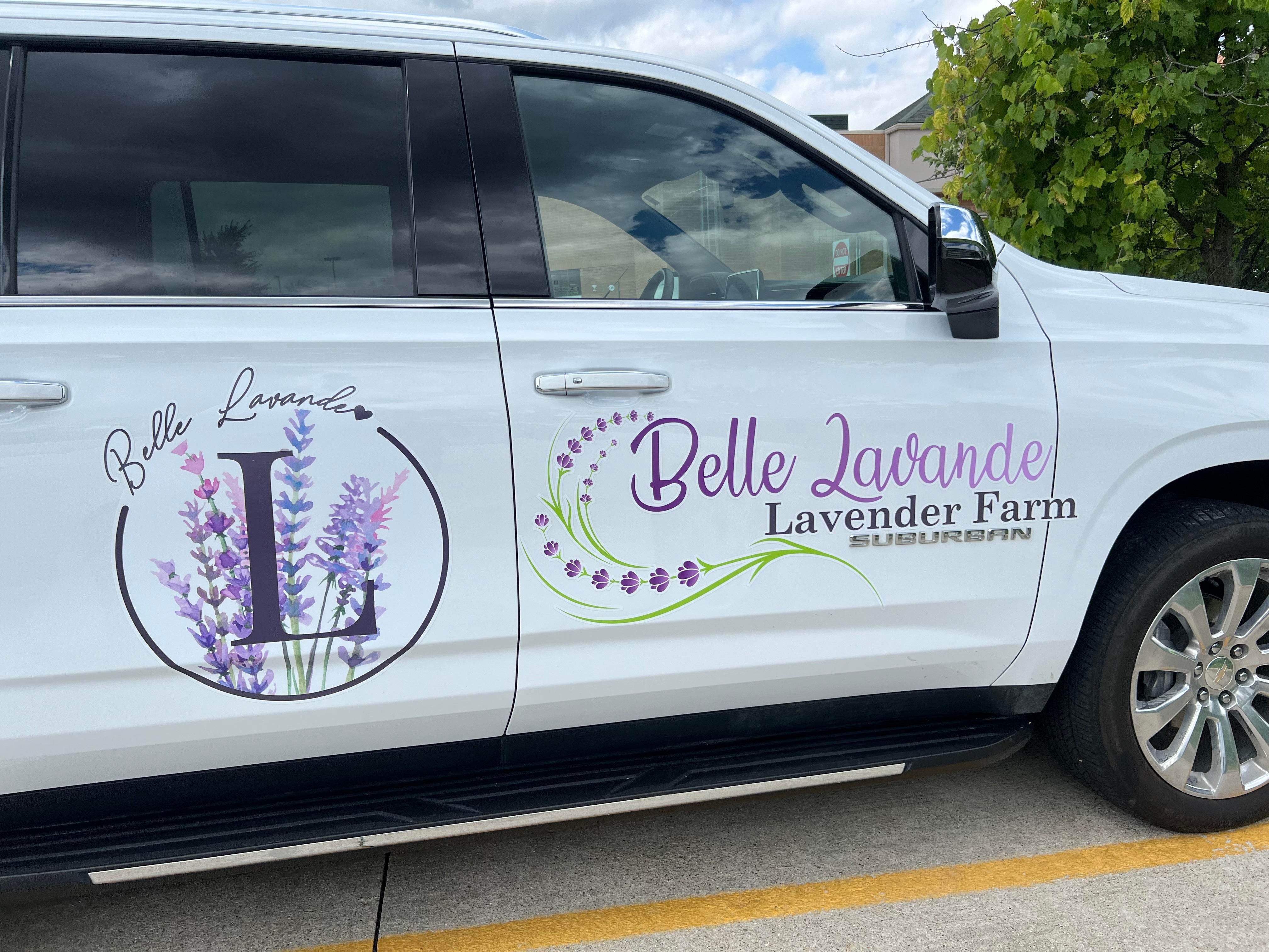 Belle Lavande Vehicle Graphics