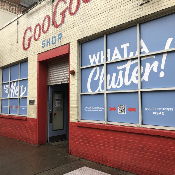 Goo Goo Temporary Storefront Graphics