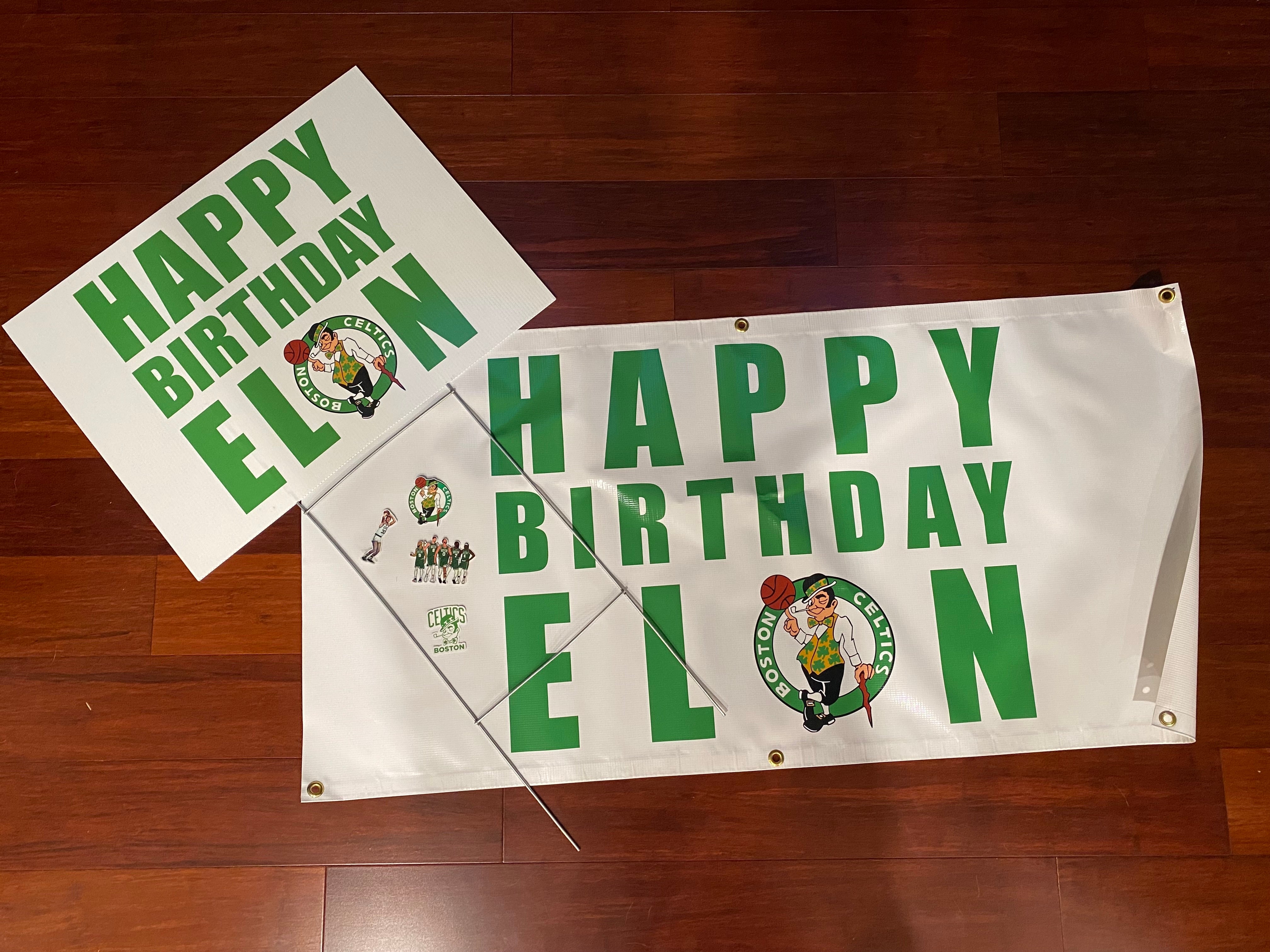 Customize a birthday party