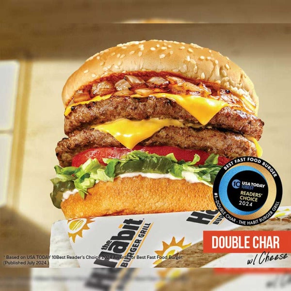 The Habit Burger Grill Offers Free Double Char to Celebrate Victorious Win The Habit Burger Grill Offers Free Double Char to Celebrate Victorious Win