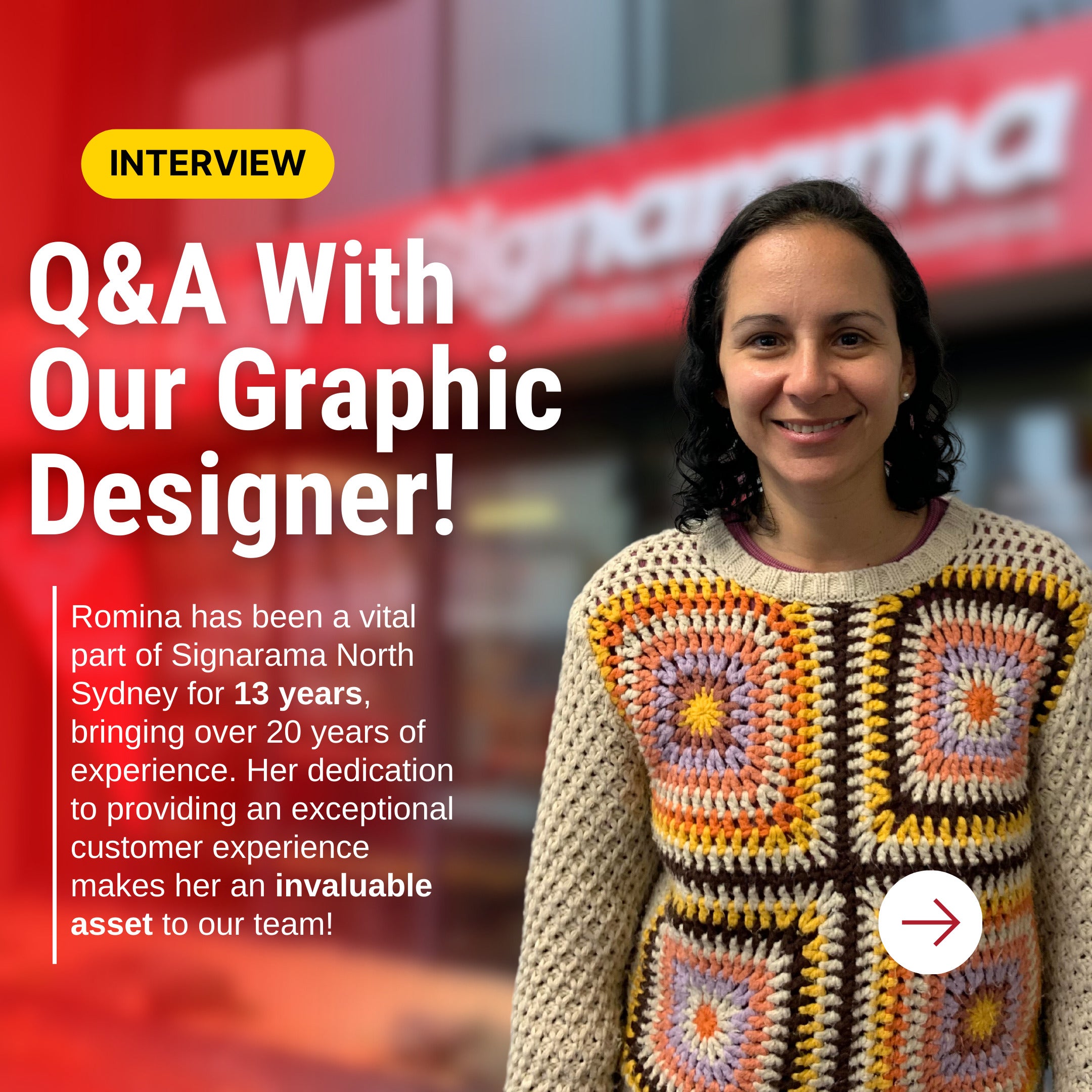Q&A With Our Graphic Designer | Signarama North Sydney