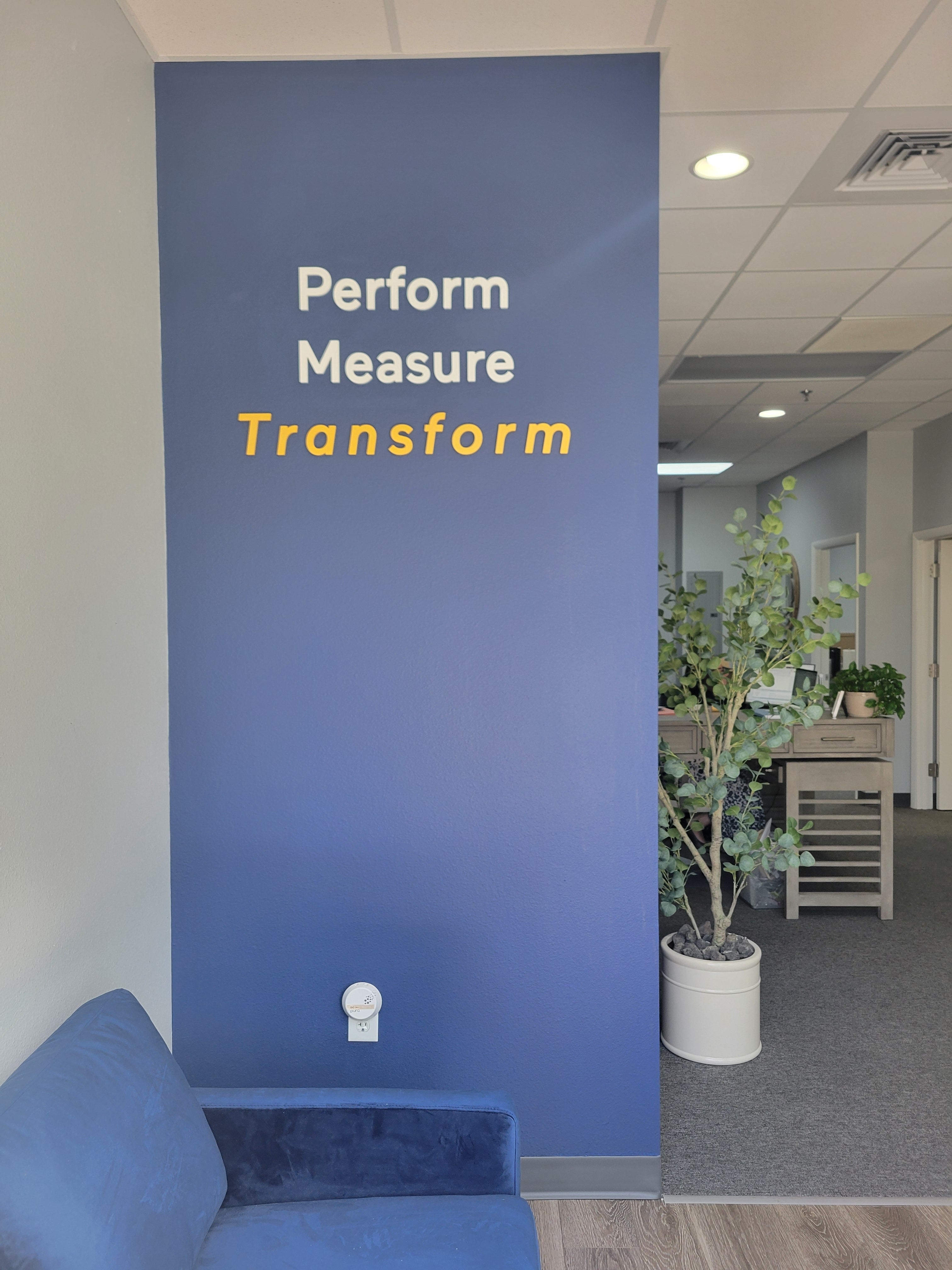Window, Door, and Dimensional Lettering for Diane Meiller & Associates