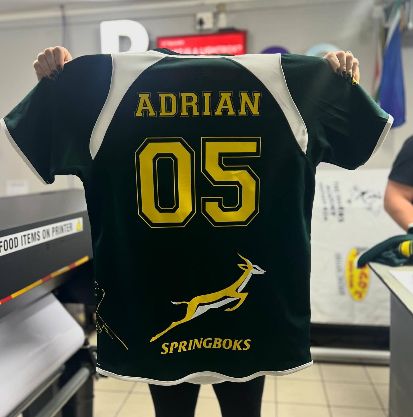 CUSTOM rugby jersey