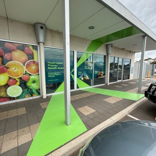 Whyalla shopfront graphics