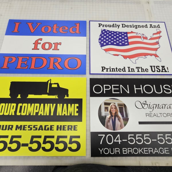 Yard Signs made to order!