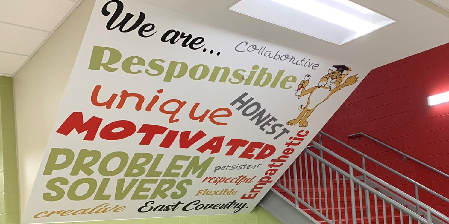 Using Wall Murals in Educational Spaces to Inspire Success