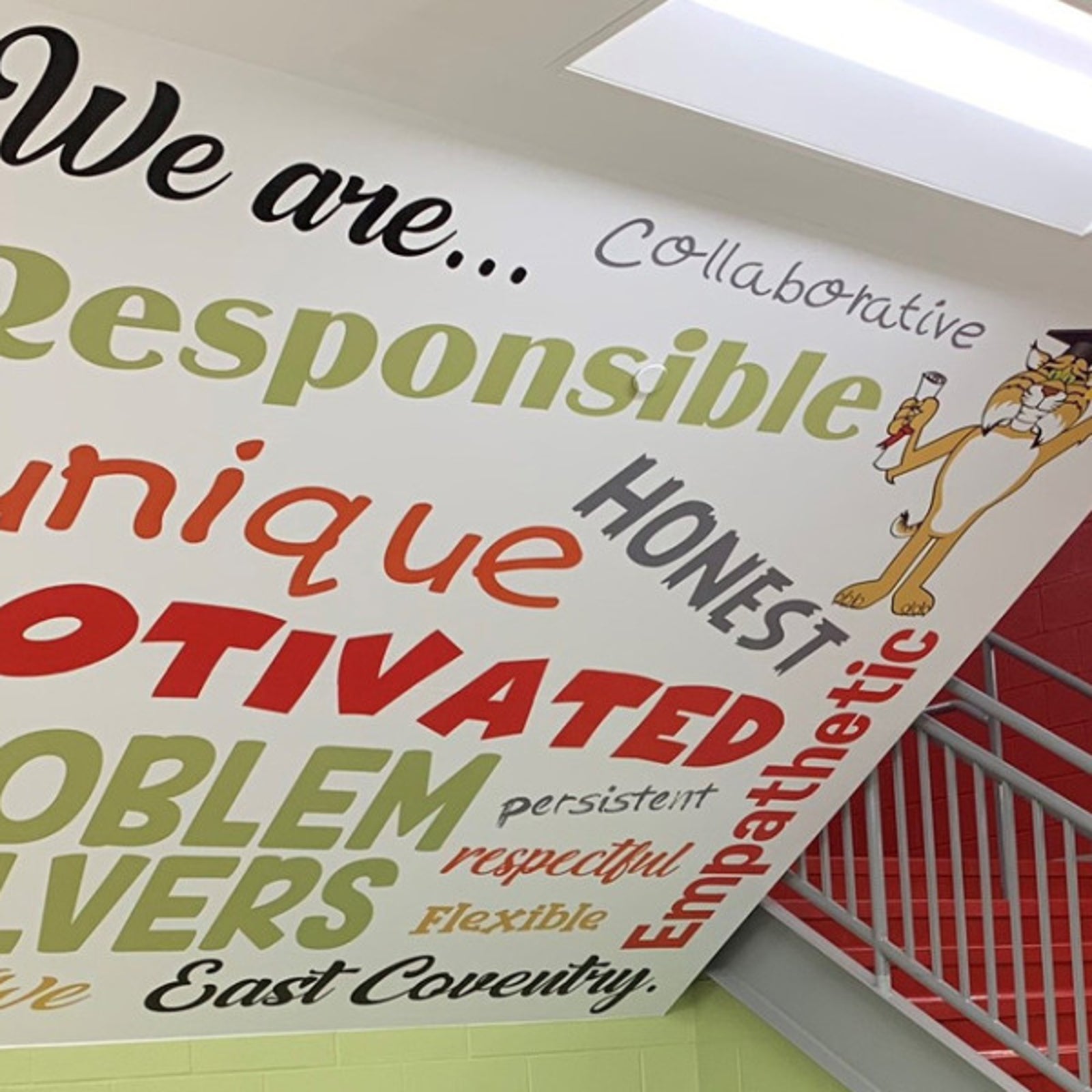 Using Wall Murals in Educational Spaces to Inspire Success