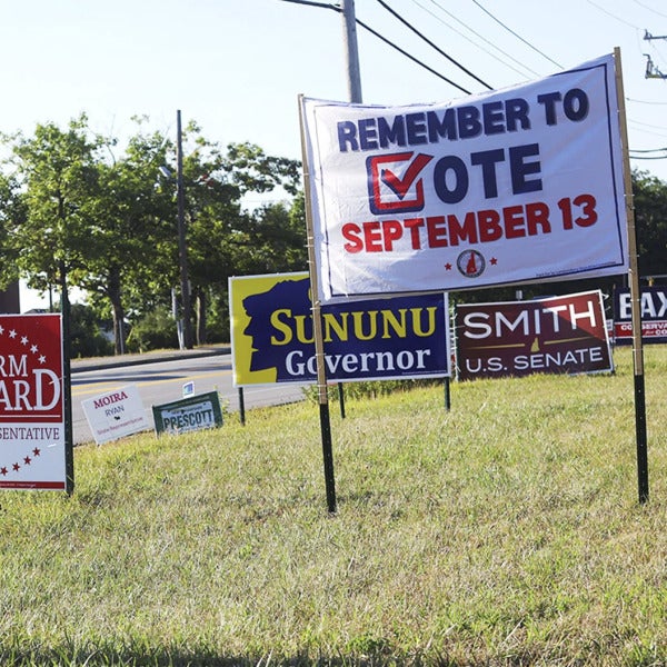 Political Signs in NH