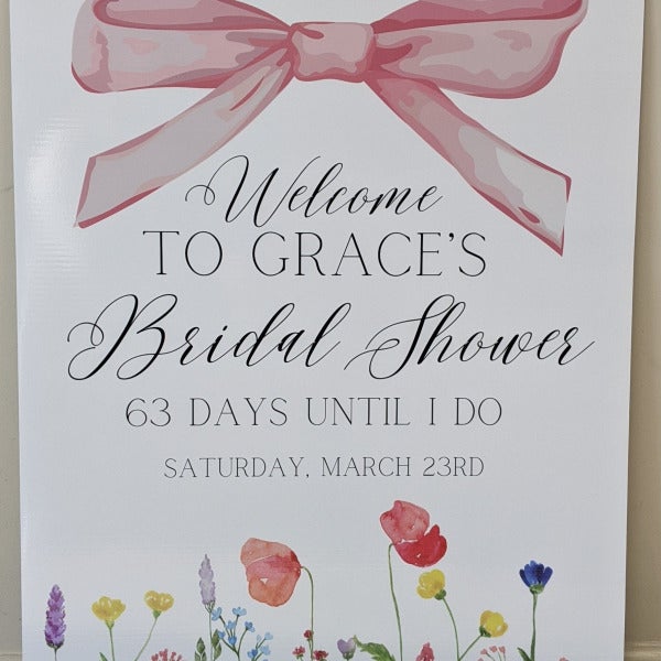 Custom Coroplast Sign