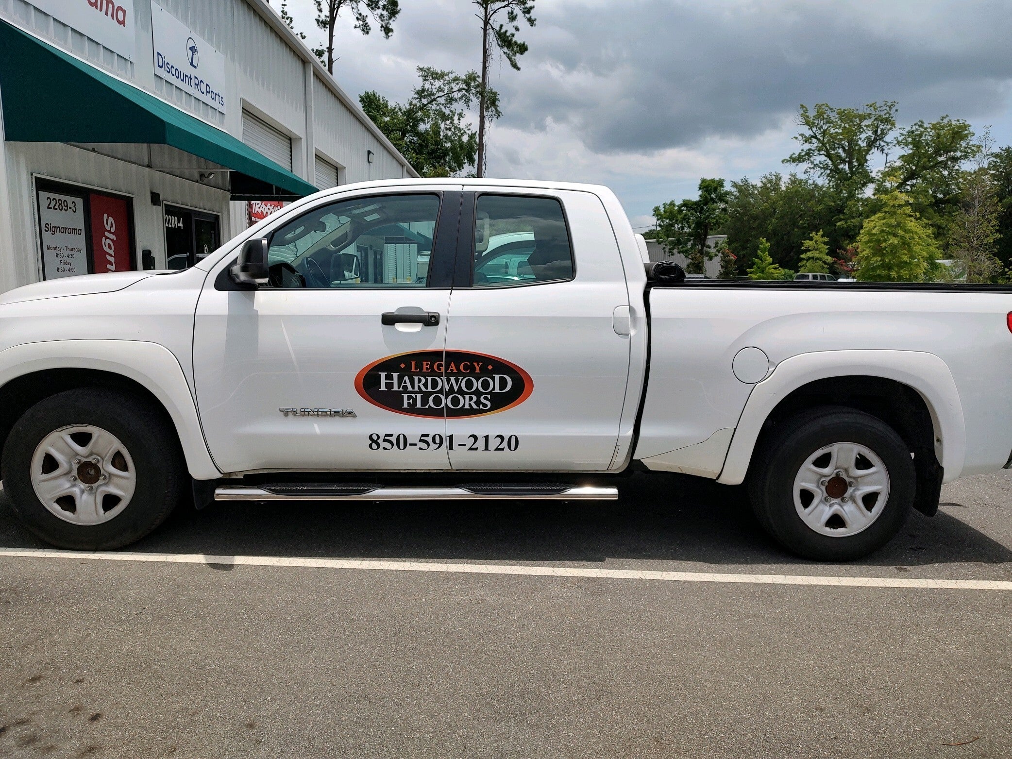 Legacy Hardwood Vehicle Wrap