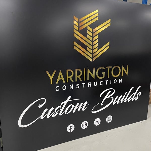 Signage Refresh written by Yarrington Construction (testimonial)