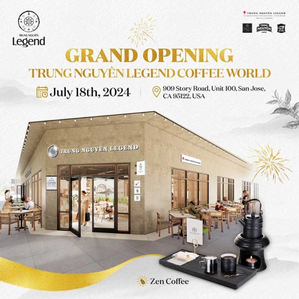 Trung Nguyen Legend Eyes Global Domination with 10 New Stores in US and China Trung Nguyen Legend Eyes Global Domination with 10 New Stores in US and China