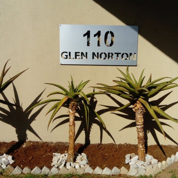 Estate Name Plaque