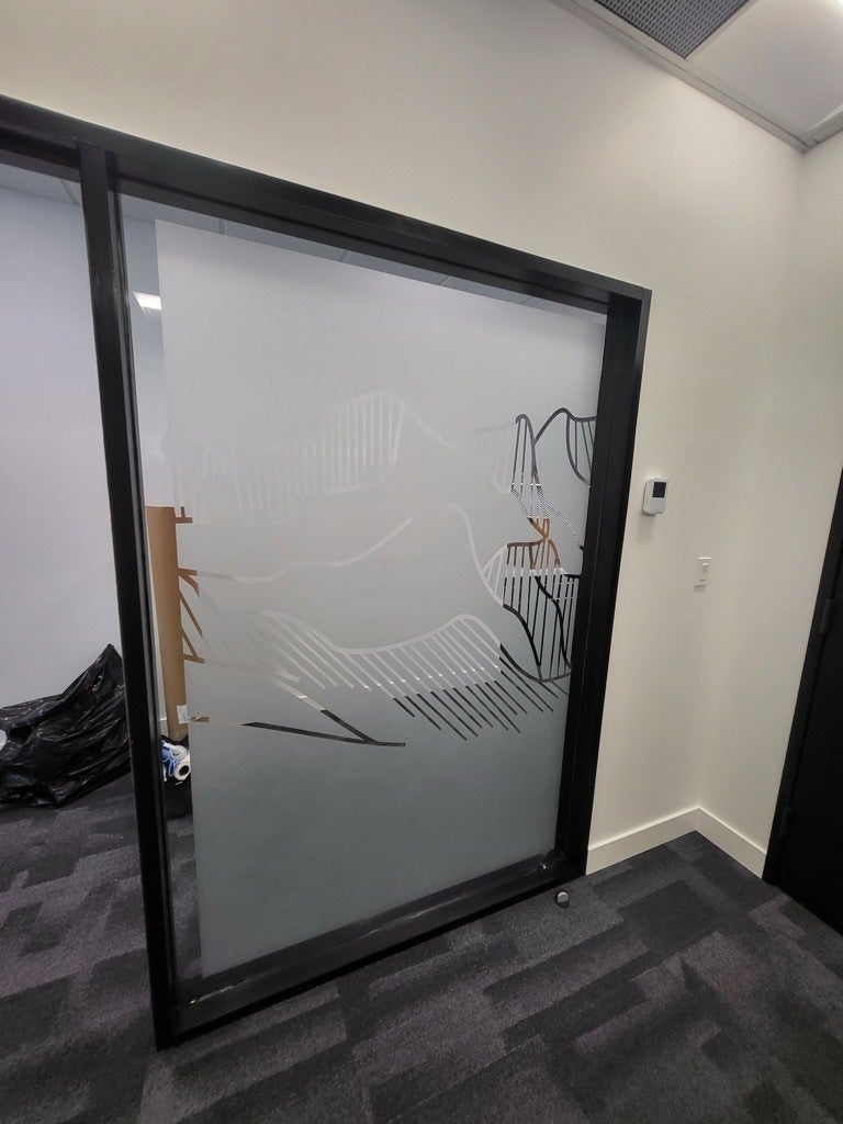 Endless Creative Possibilities - Frosted Privacy Graphics - Kore Bellevue Tech Center, Bellevue, WA