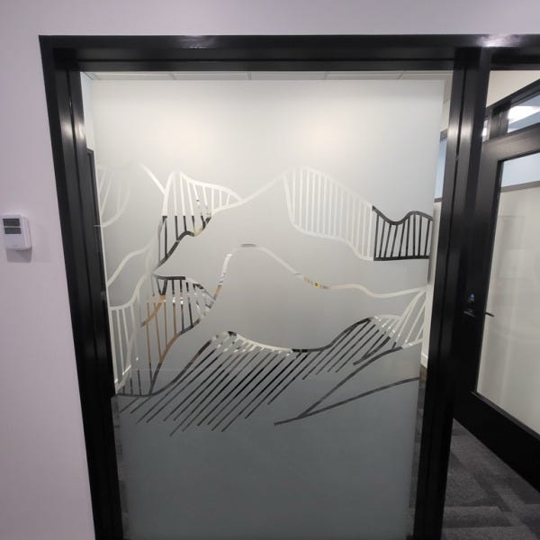 Endless Creative Possibilities - Frosted Privacy Graphics - Kore Bellevue Tech Center, Bellevue, WA