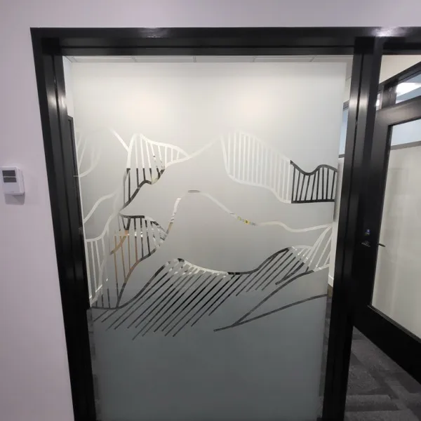 Endless Creative Possibilities - Frosted Privacy Graphics - Kore Bellevue Tech Center, Bellevue, WA