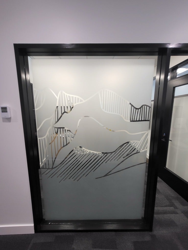 Endless Creative Possibilities - Frosted Privacy Graphics - Kore Bellevue Tech Center, Bellevue, WA