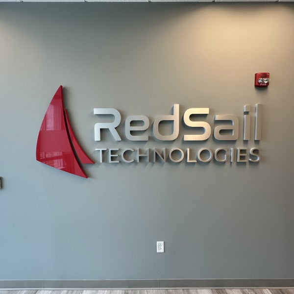 Red Sail Dimensional Letters