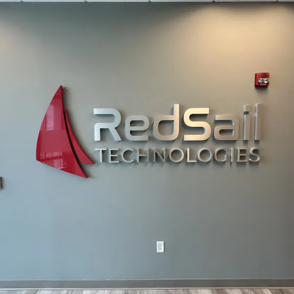 Red Sail Dimensional Letters