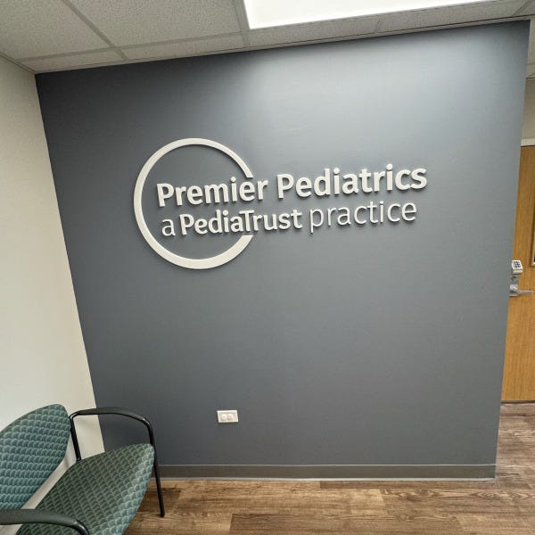 Waiting Room Acrylic Sign