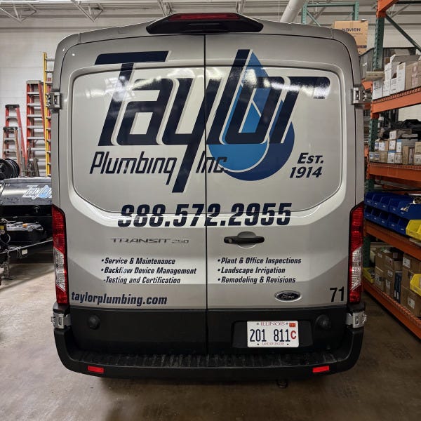 Taylor Plumbing Van
