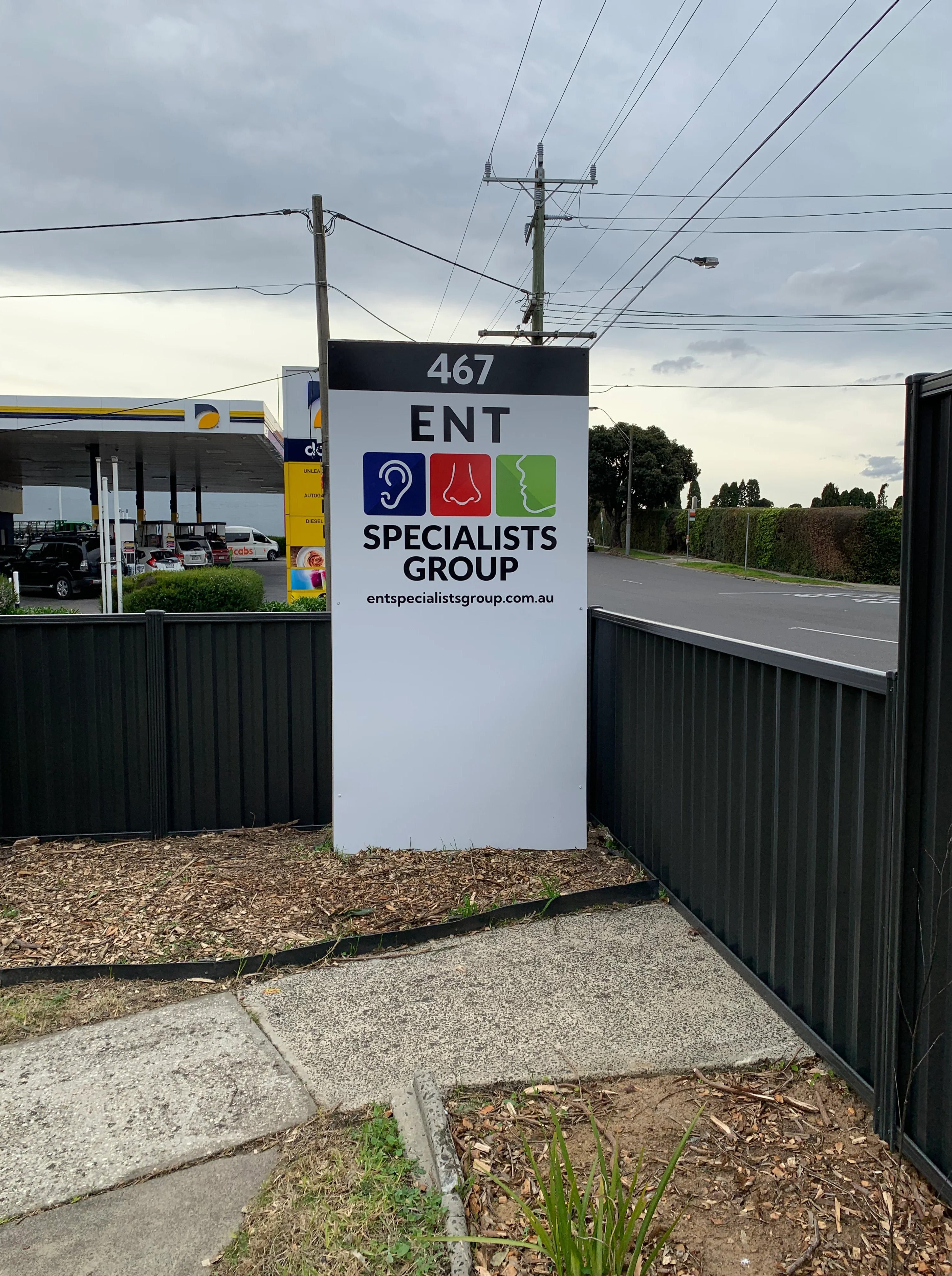 Building Signage - ENT Specialists Group - Heidelberg VIC.