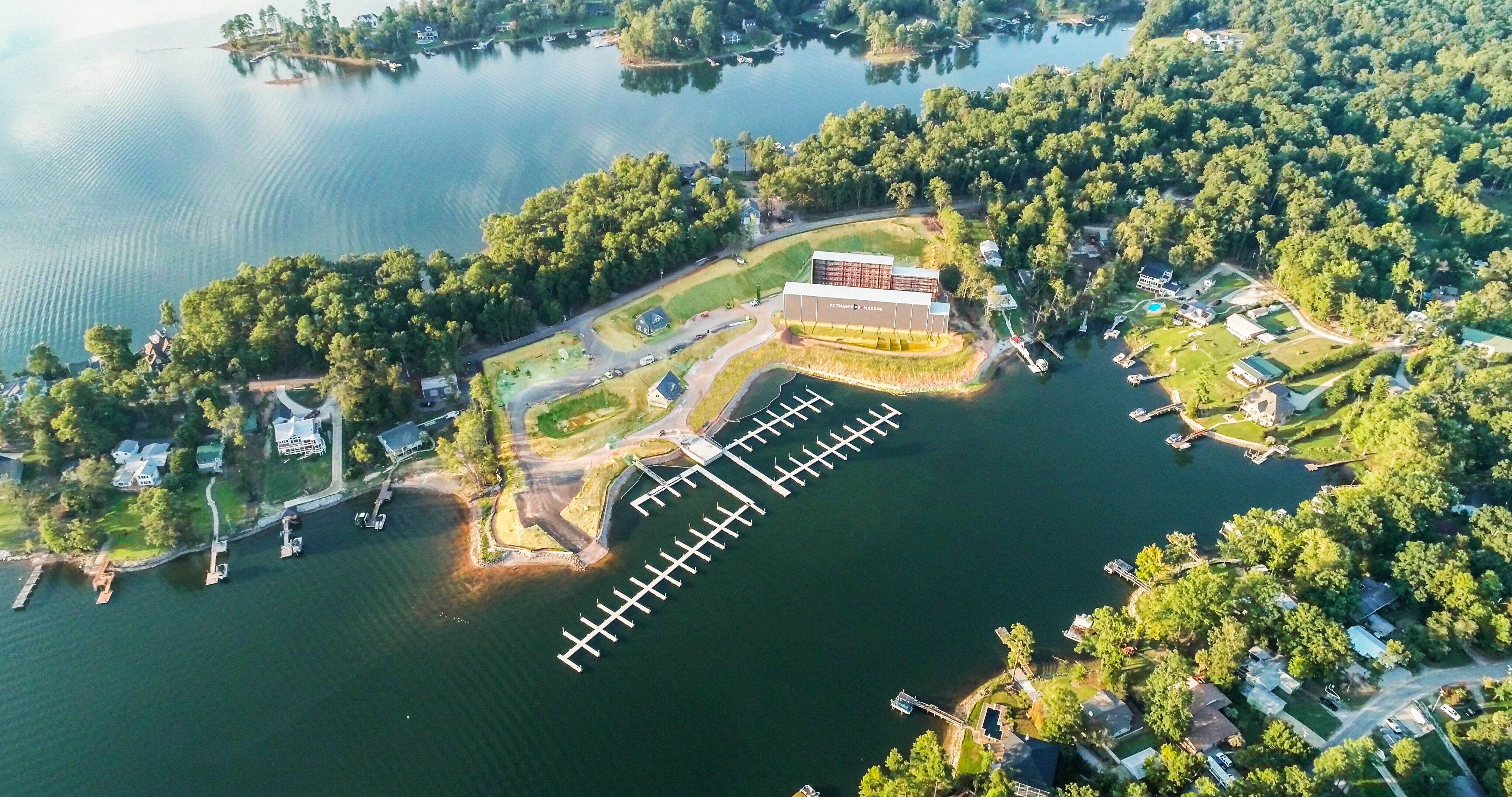 Putnam's Harbor on Lake Murray Stands Out with Landmark Channel Letters