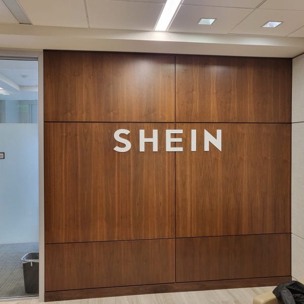 Turn Your Office Lobby into Brand Statement - Custom Lobby Sign for SHEIN -  Bellevue, WA