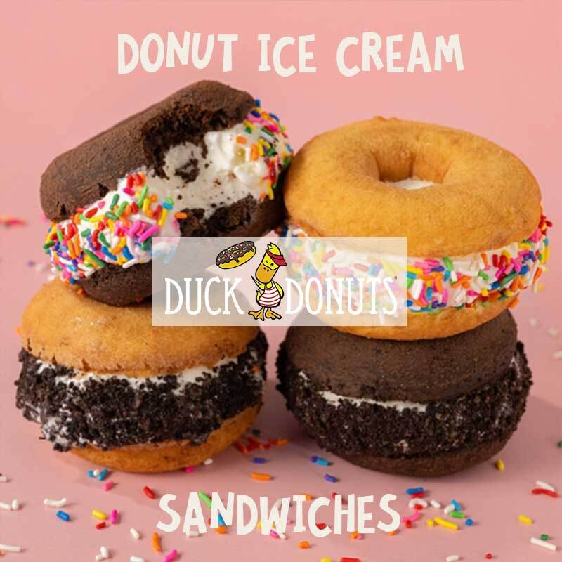 Duck Donuts Unveils Game-Changing Donut Ice Cream Sandwiches with Endless Customization Options